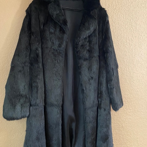 Fur Coat 100% Rabbit - Picture 3 of 9